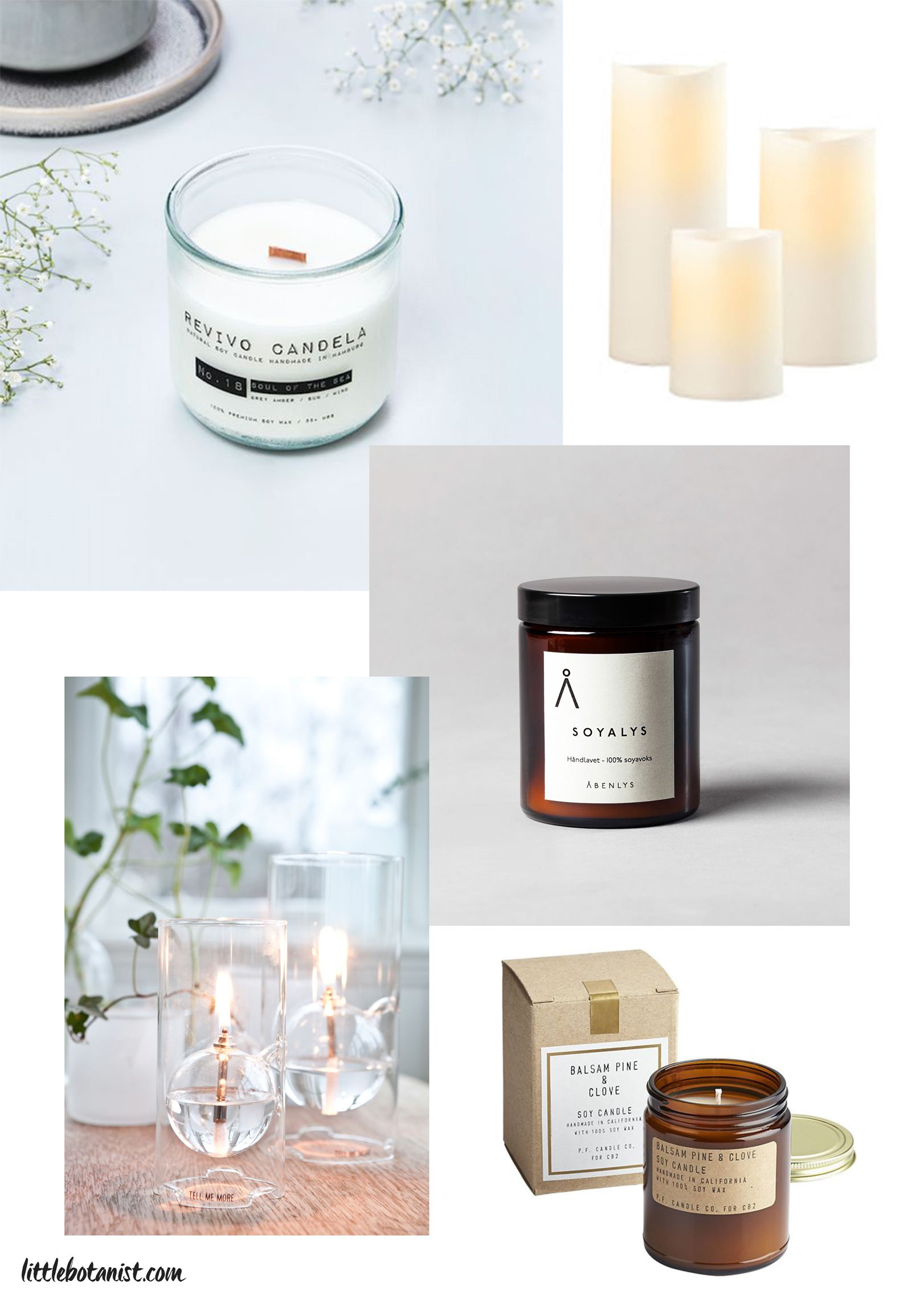 3 healthier alternatives for stearin candles The Little Botanist